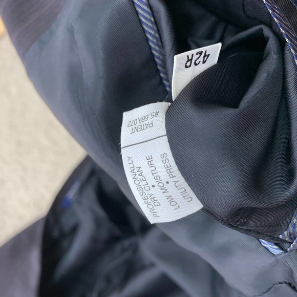 Ted Baker London Nordstrom Blazer Men 3 Button Office Size 42R Adult Career CLST - Picture 6 of 10